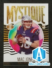 2021 Panini Illusions Mystique Mac Jones #MY-6 RC Gold Acetate